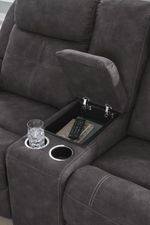 Picture of Brysonview Reclining Console Loveseat