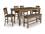 Picture of Broxtyn 6pc Counter Dining Set