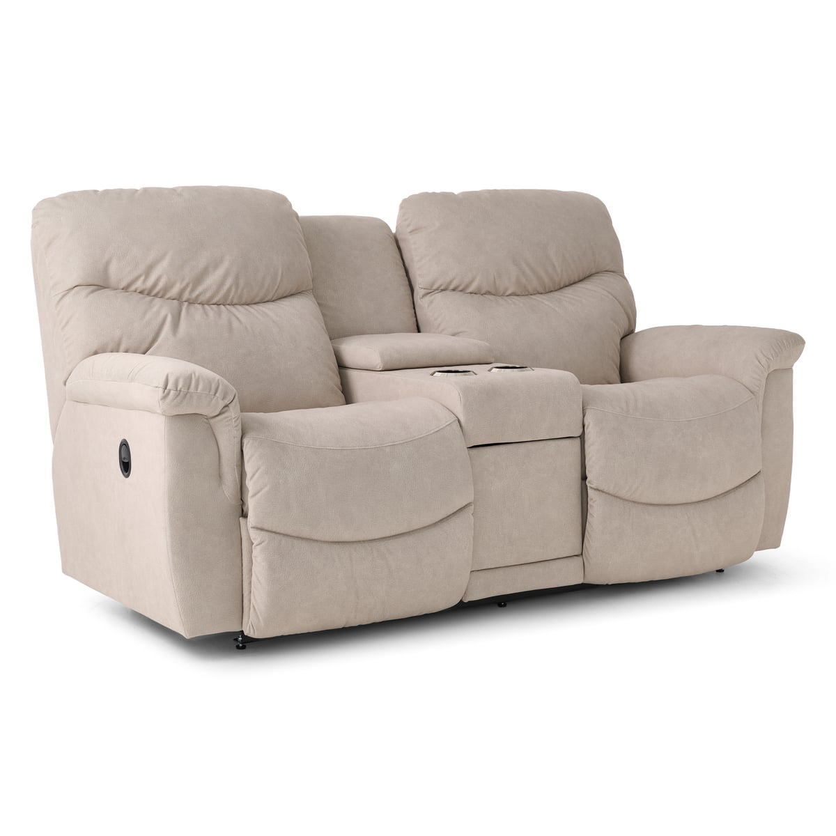 James Reclining Console Loveseat
