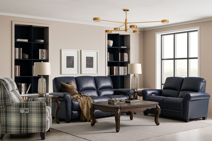 Picture of Rheeves Bluestone Power Recliner