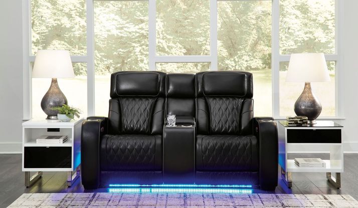 Picture of Boyington Power Console Loveseat