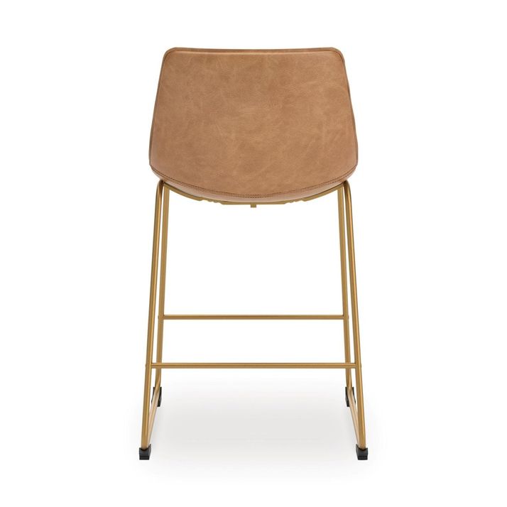 Picture of Crandox Toast Gold Counter Stool