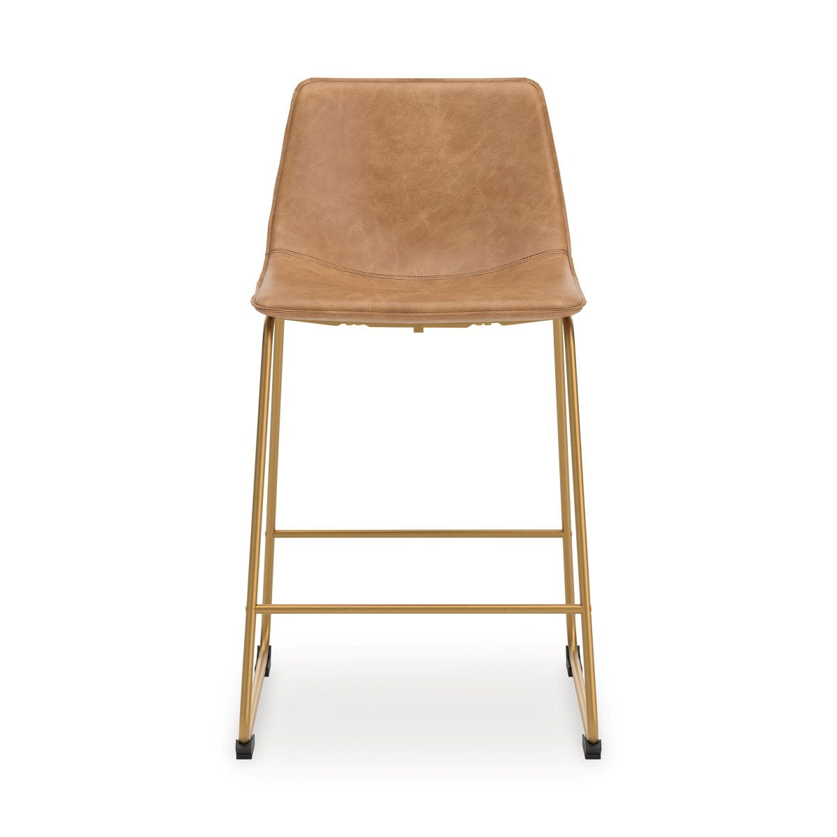 Crandox Toast Gold Counter Stool - Thumbnail 4