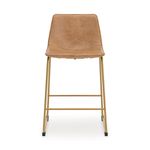 Picture of Crandox Toast Gold Counter Stool