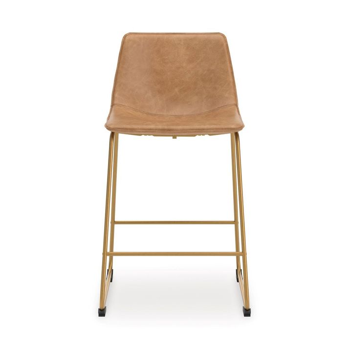 Picture of Crandox Toast Gold Counter Stool