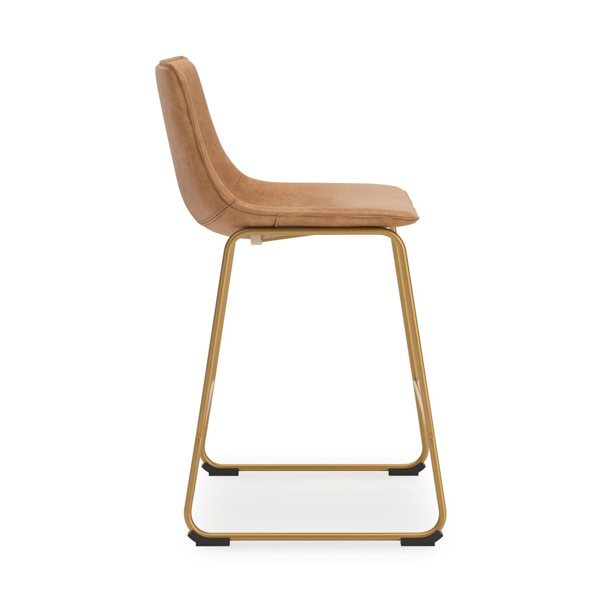 Crandox Toast Gold Counter Stool - Thumbnail 5