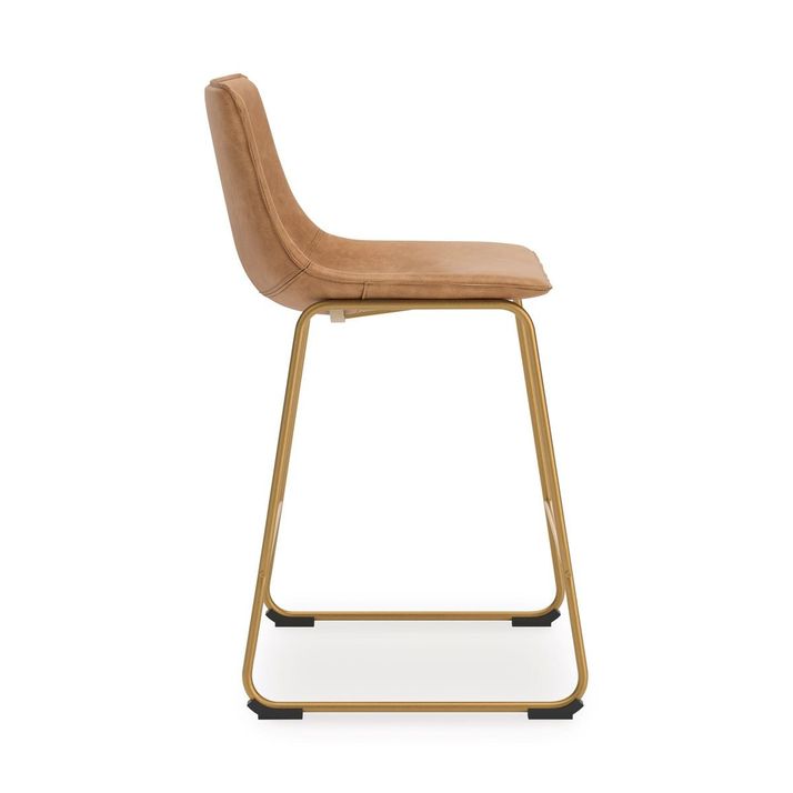 Picture of Crandox Toast Gold Counter Stool