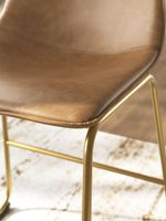 Picture of Crandox Toast Gold Counter Stool