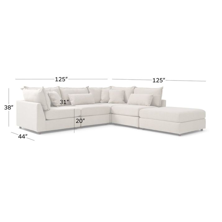 Picture of Tanner 5pc Sectional