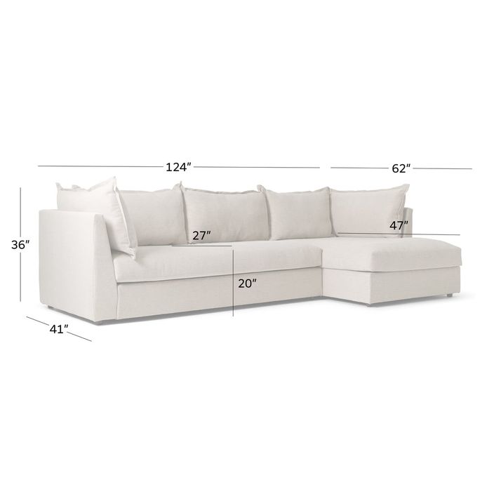 Picture of Wilder Dove 2pc Sectional