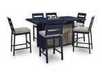 Picture of Mabry Shores 7pc Fire Pit Counter Set