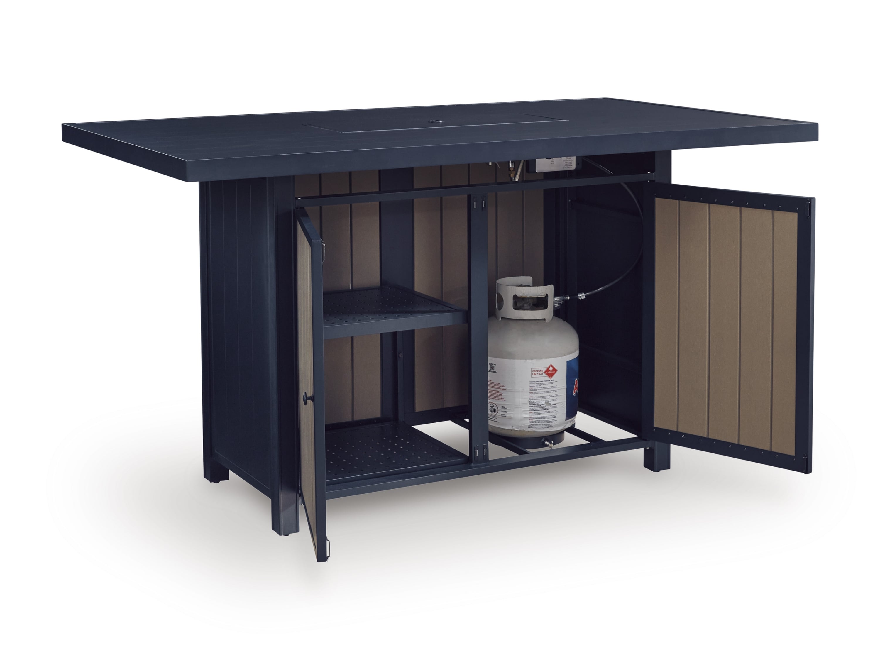 Ashley Furniture Mabry Shores Fire Pit Counter Set - Thumbnail 3