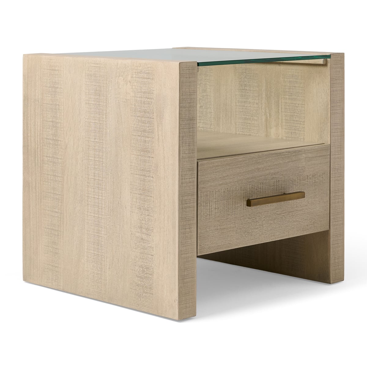 Garland Glass Top End Table - Thumbnail 2