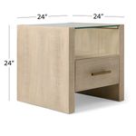 Picture of Garland Glass Top End Table