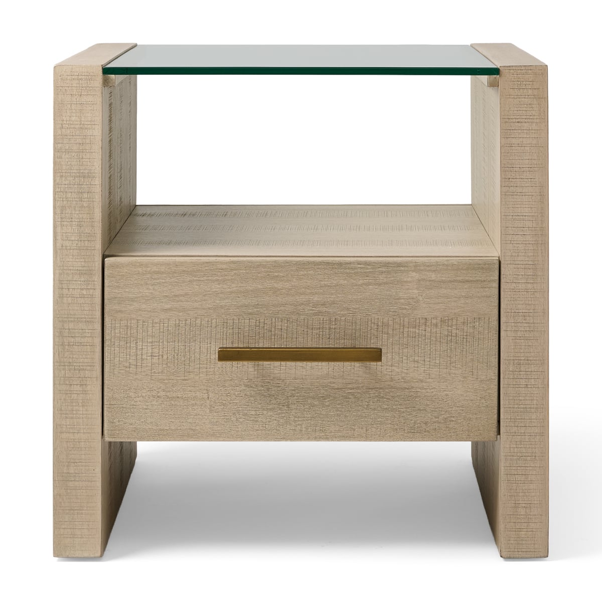 Garland Glass Top End Table - Thumbnail 3