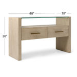 Picture of Garland Glass Top Sofa Table