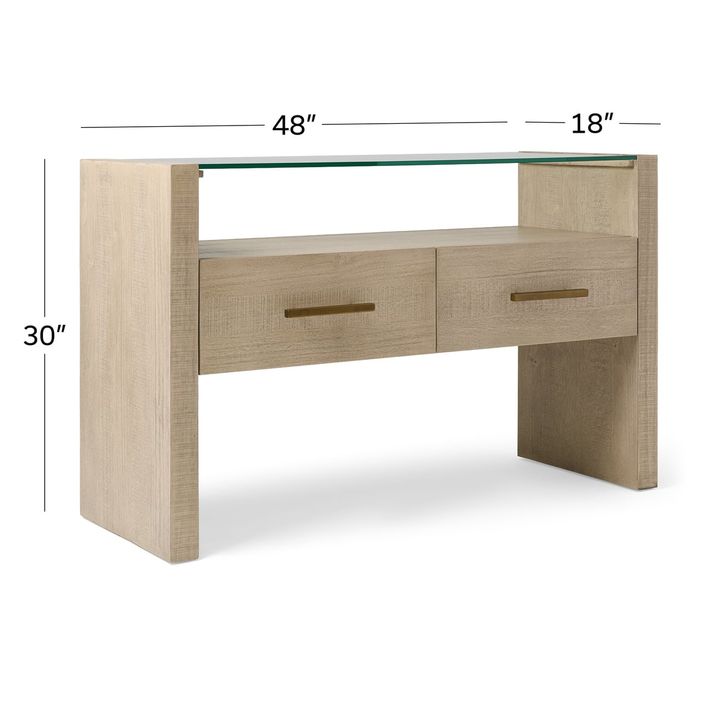 Picture of Garland Glass Top Sofa Table