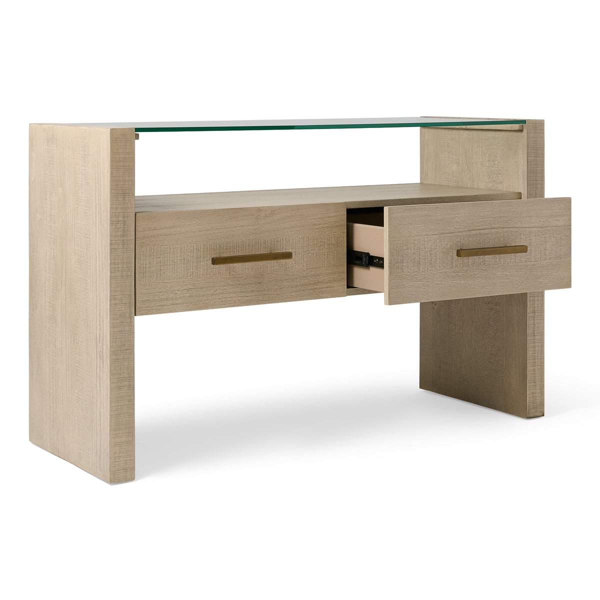 Garland Glass Top Sofa Table - Thumbnail 4