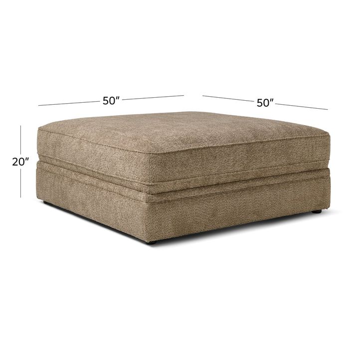 Picture of Dominator Mink Oversized Ottoman