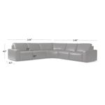 Picture of Athens 5pc Power Sectional