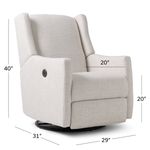 Picture of Lillian Power Swivel Glider