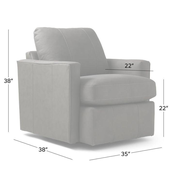 Picture of Dusky Coal Swivel Chair