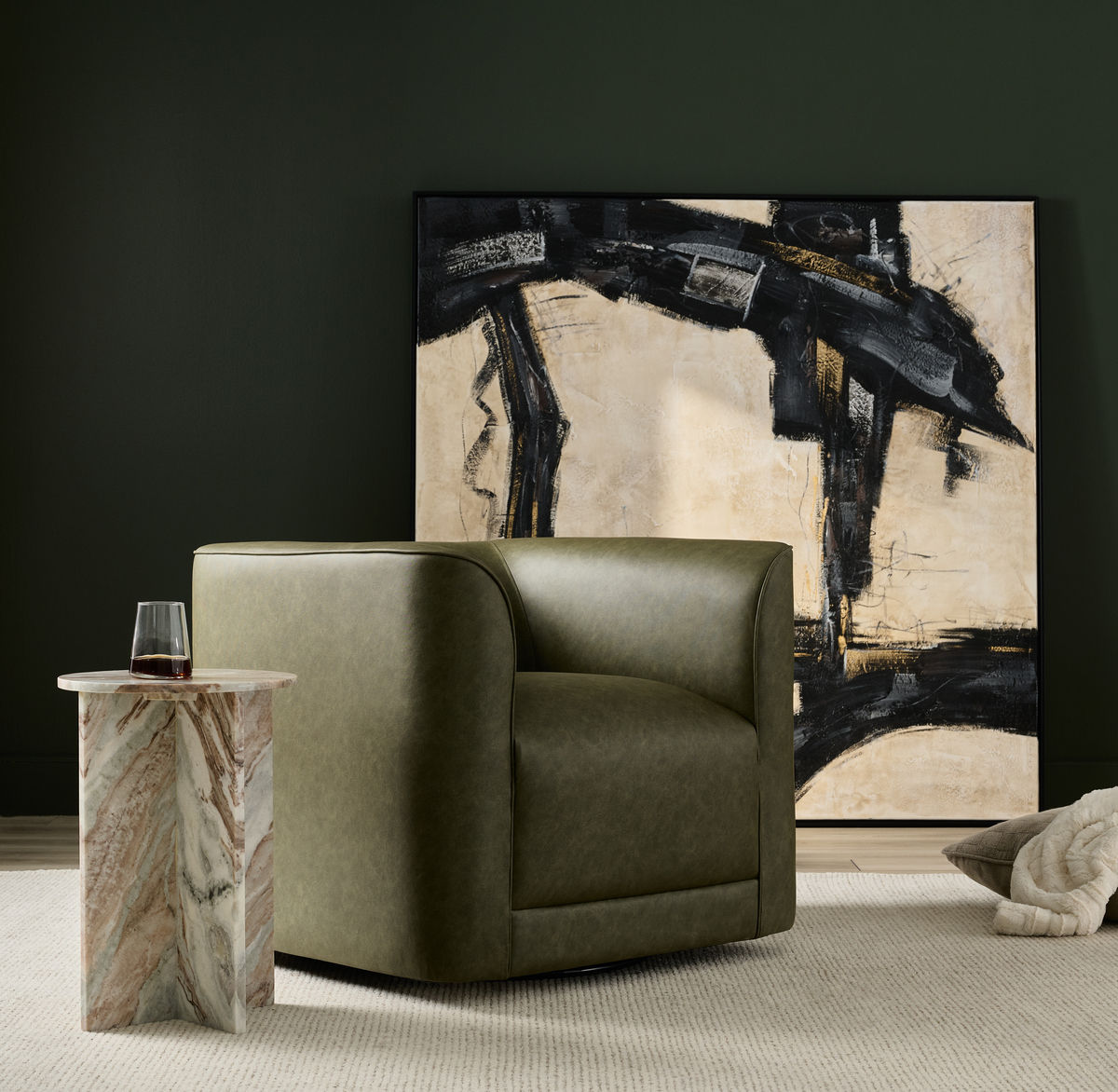 Whirlaway Swivel Accent Chair - Thumbnail 3