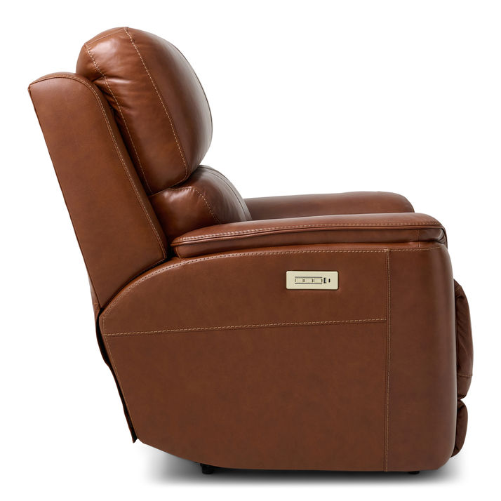 Picture of Cognac Power Recliner