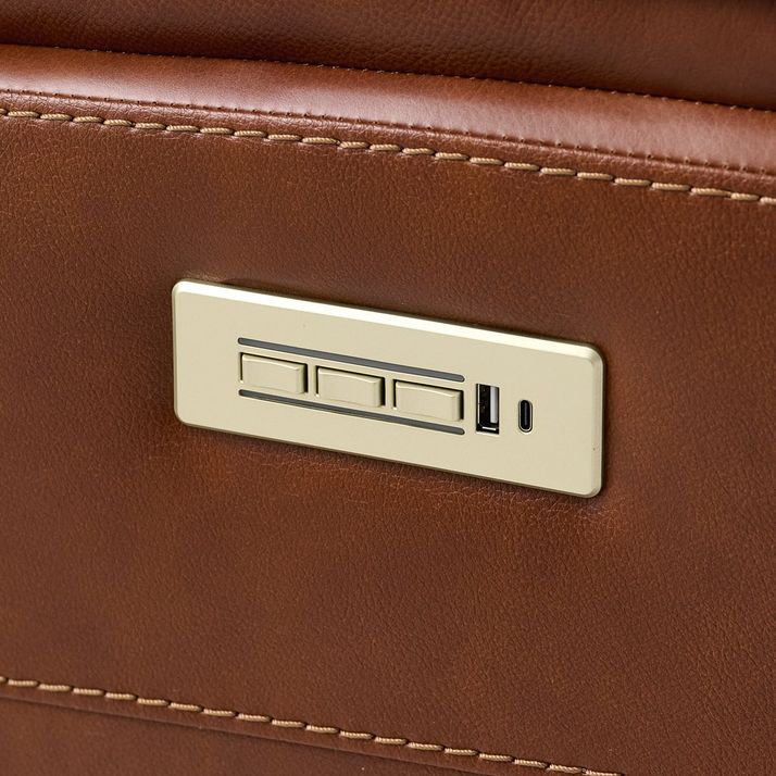 Picture of Cognac Power Recliner