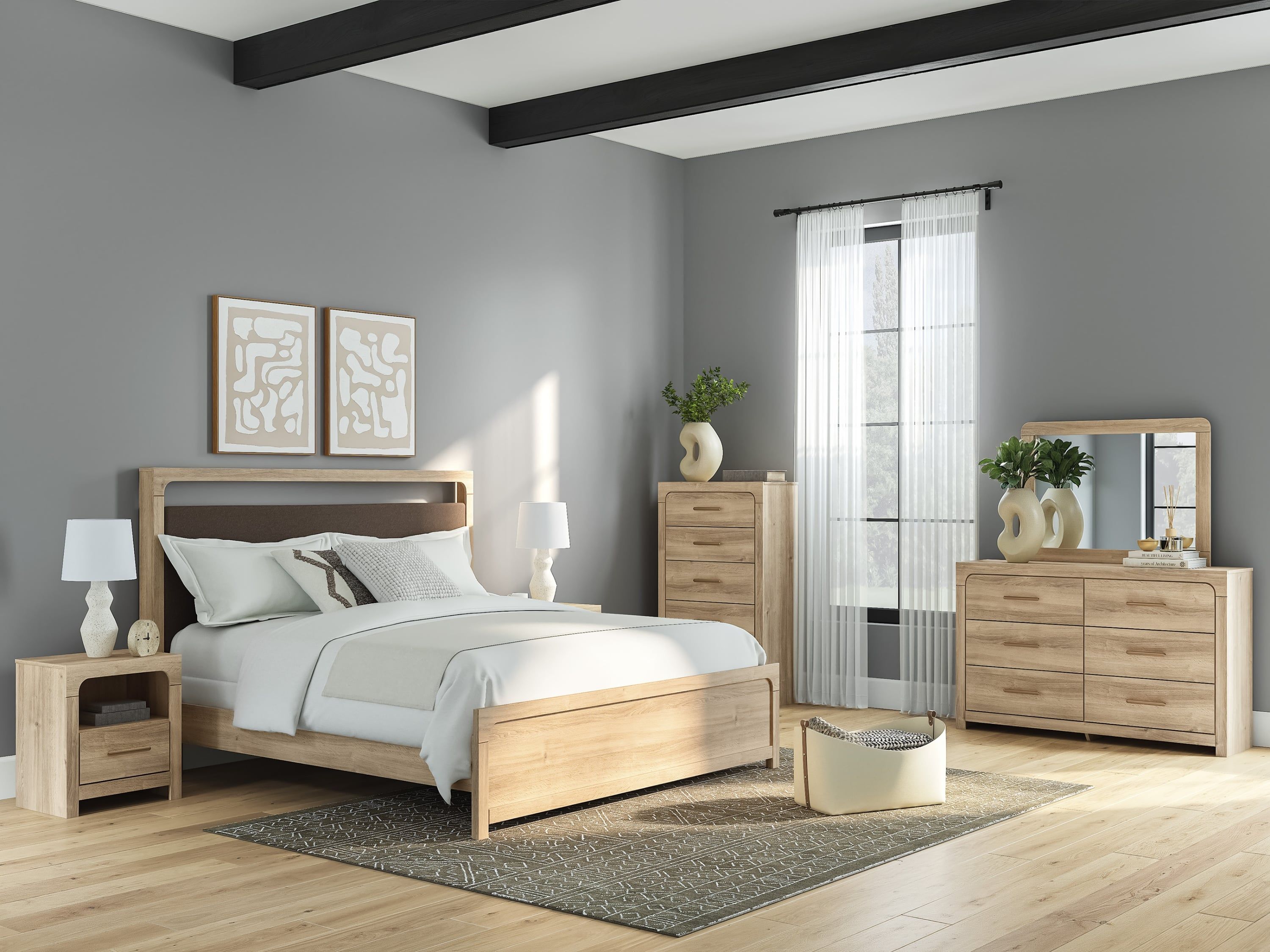 Hollymount Queen Bedroom Set - Thumbnail 3