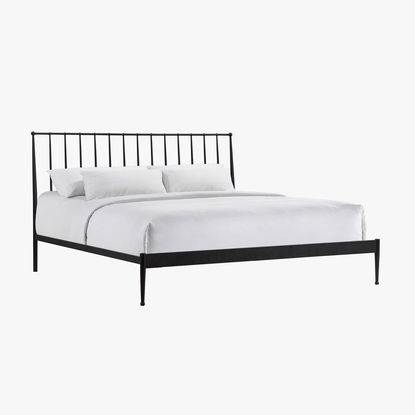 Picture of Transitional Metal King Bed