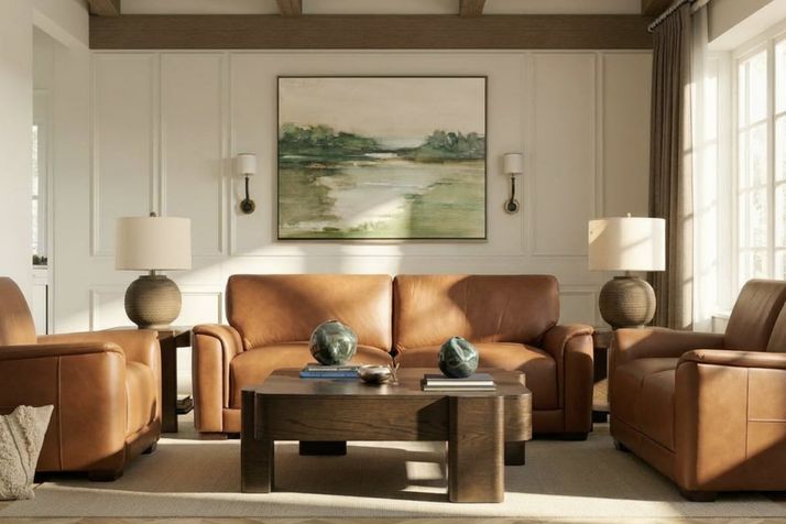 Picture of Felton Caramel Loveseat