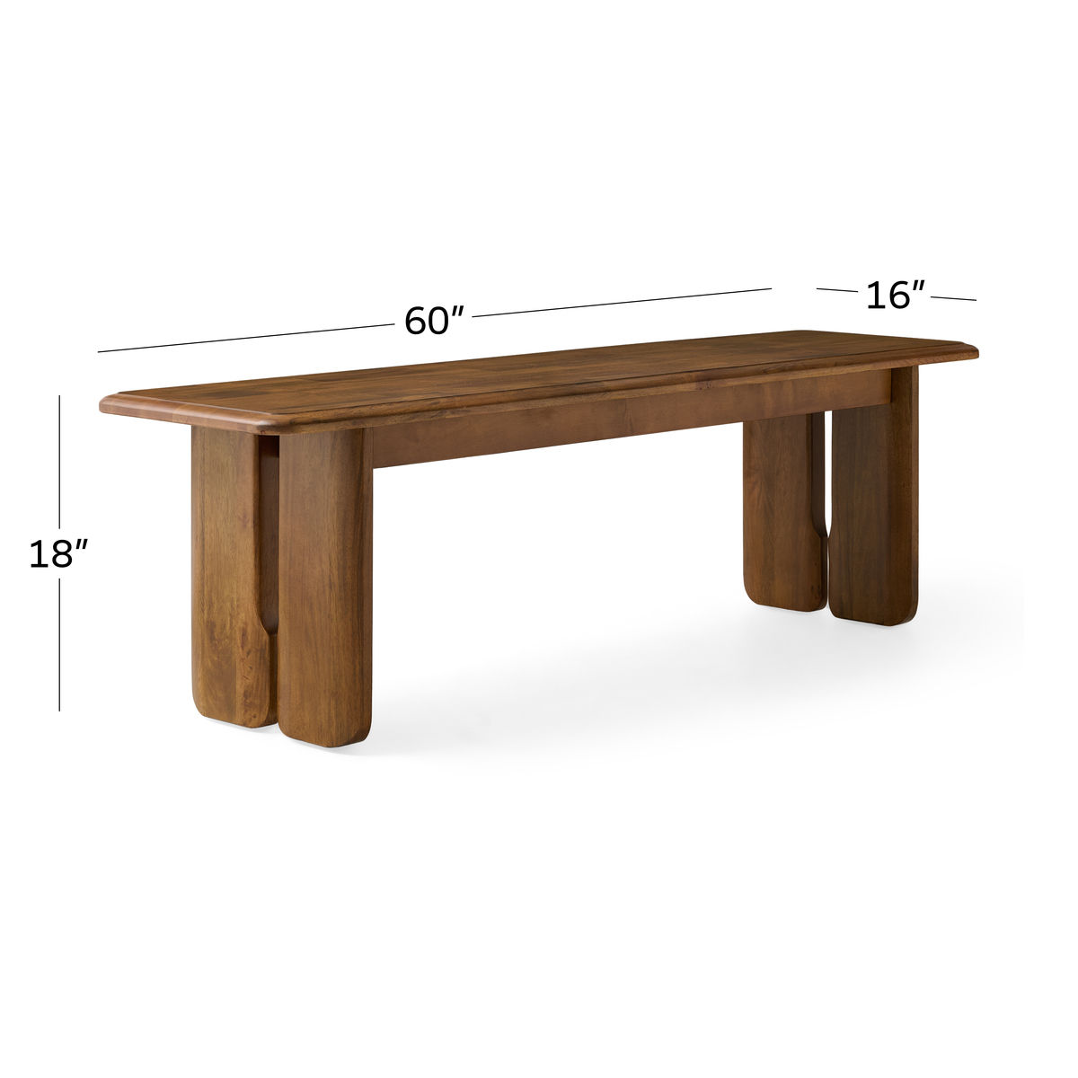 Alexis Dining Bench - Thumbnail 3