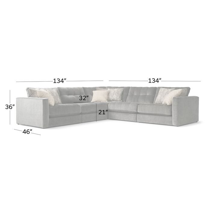 Picture of Kimpton 5pc Sectional