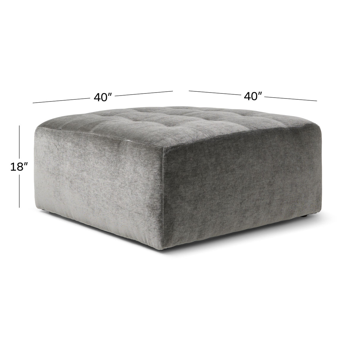 Kimpton Ottoman - Thumbnail 2