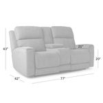 Picture of Weekend Power Console Loveseat