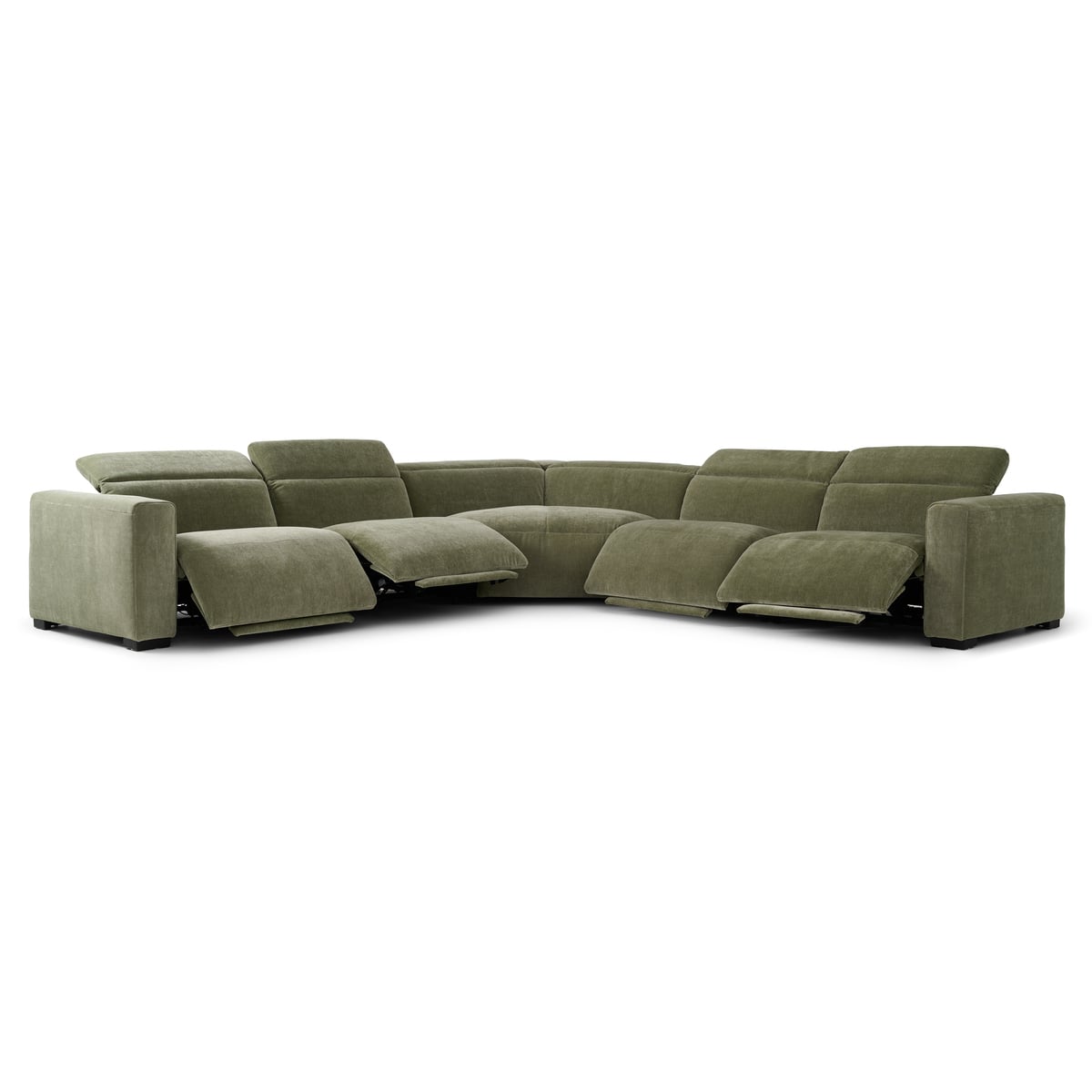 Seale Sage 5pc Power Sectional | The Furniture Mart