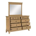 Picture of Daylily Dresser and Mirror