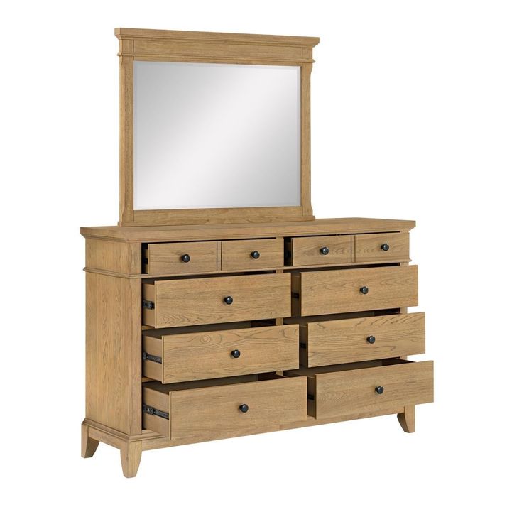 Picture of Daylily Dresser and Mirror