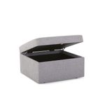 Picture of Flex Gray Storage Ottoman