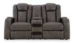 Picture of Fyne Dyme Power Console Loveseat