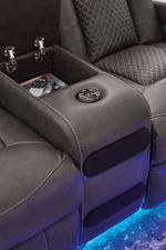 Picture of Fyne Dyme Power Console Loveseat