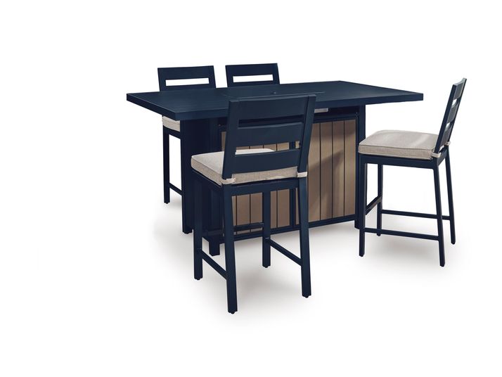 Picture of Mabry Shores 5pc Fire Pit Counter Set