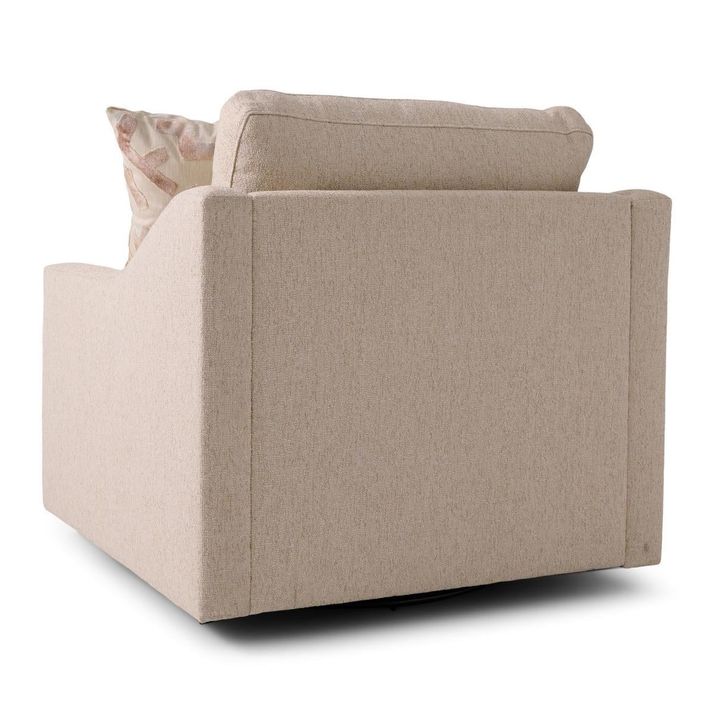 Picture of Amara Sand Oversized Swivel Chair