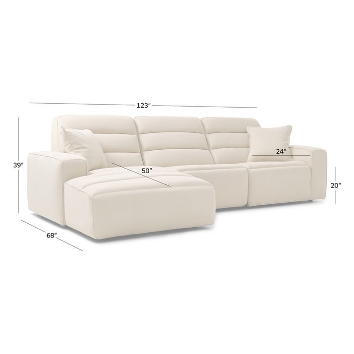Picture of Cabretta 3pc Power Sectional