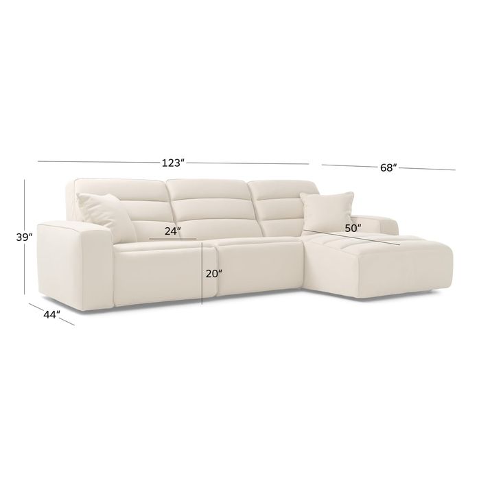 Picture of Cabretta 3pc Power Sectional II