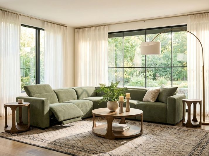 Picture of Seale Sage 5pc Power Sectional