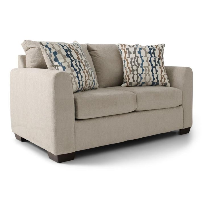 Picture of Franz Parchment Loveseat
