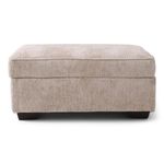 Picture of Ritz Taupe Storage Ottoman