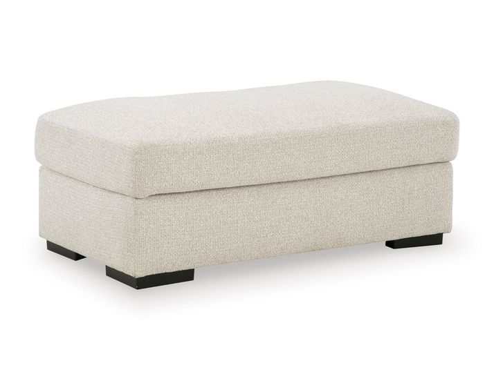Picture of Evanly Linen Ottoman